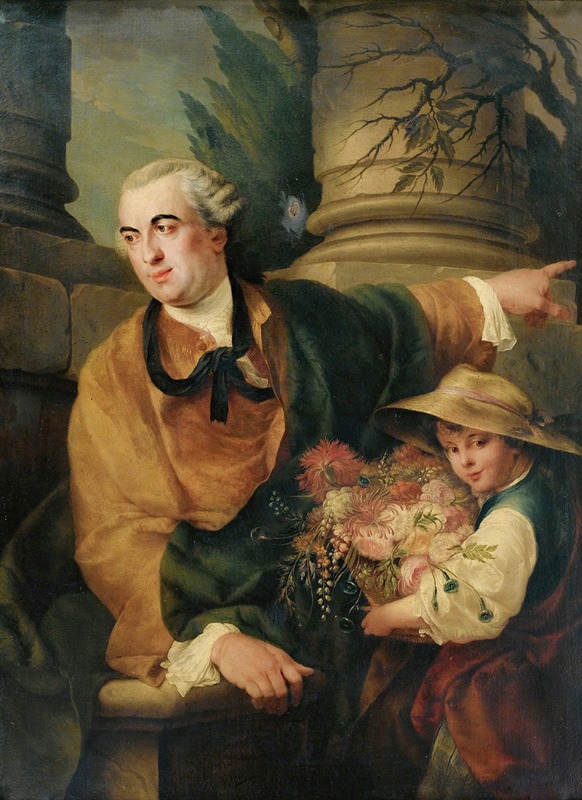 Louis-Gabriel Blanchet - Portrait Of Charles Claude Flahault De La Billarderie, Comte D’angiviller (1730-1810)
