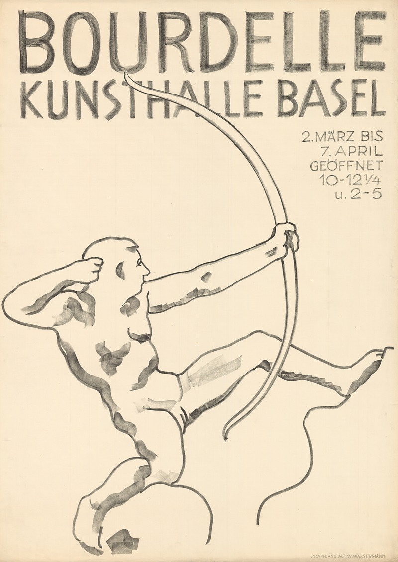 Otto Roos - Bourdelle – Kunsthalle Basel