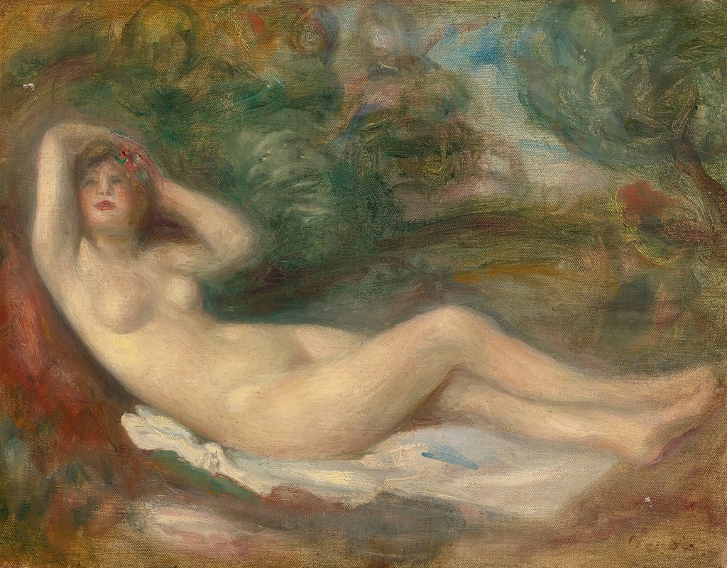 Pierre-Auguste Renoir - Étude De Nu