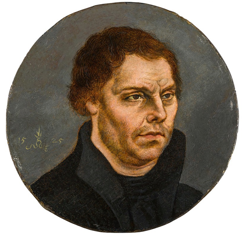 Follower of Lucas Cranach the Elder - Portrait of Martin Luther (1483–1546)