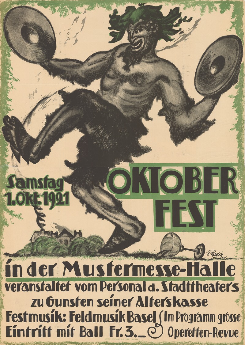 Paul Rudin - Oktoberfest in der Mustermesse-Halle