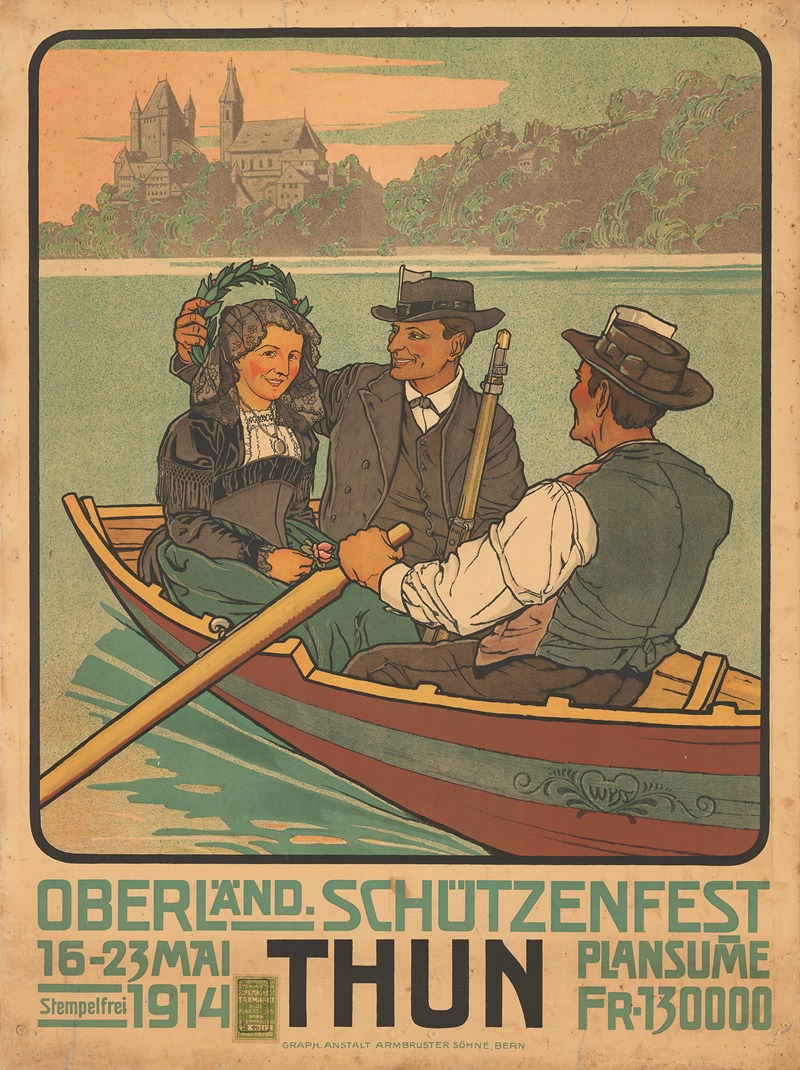 Paul Wyss - Oberländ. Schützenfest – Thun