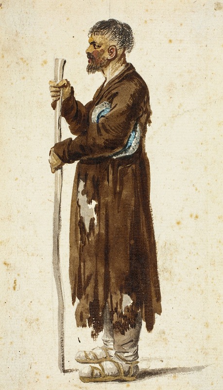 Daniel Nikolaus Chodowiecki - Russian Peasant