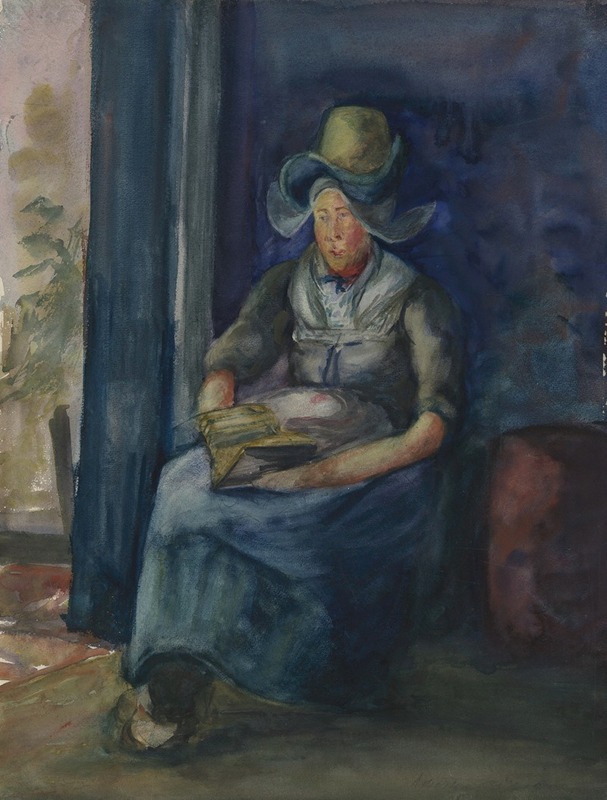 Dorothea Adelheid Dreier - Dutch Woman Seated