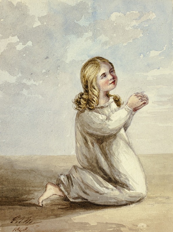 Elizabeth Murray - Child Praying