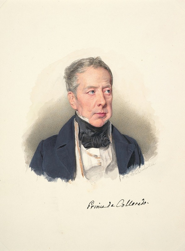 Ferdinand Georg Waldmüller - Prince Rudolph Joseph of Colloredo-Mansfeld