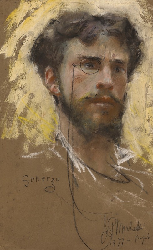 Francesco Paolo Michetti - Self-Portrait