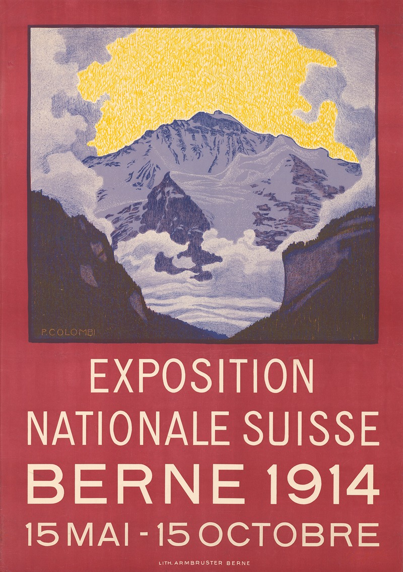 Plinio Colombi - Exposition nationale suisse – Berne 1914