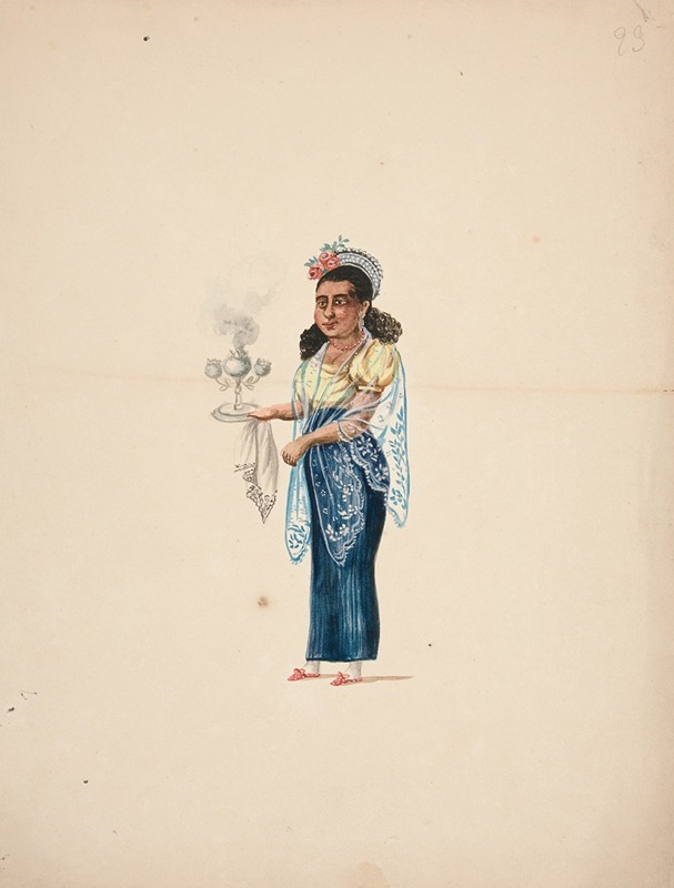 Francisco Fierro - Woman with a Candelabra