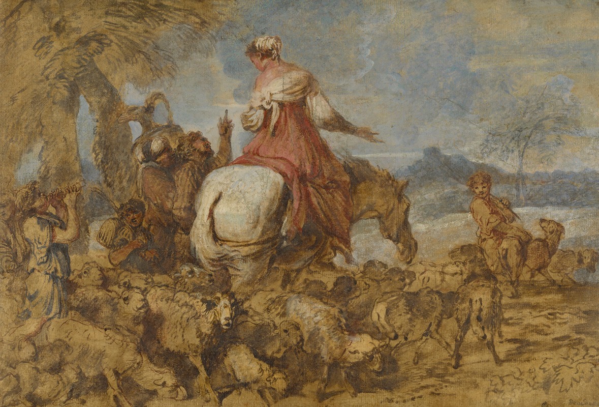 Giovanni Benedetto Castiglione - Pastoral Journey