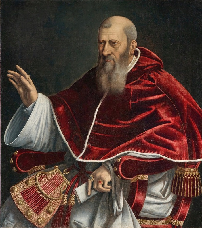 Girolamo Siciolante da Sermoneta - Portrait of Pope Julius III (1487–1555)