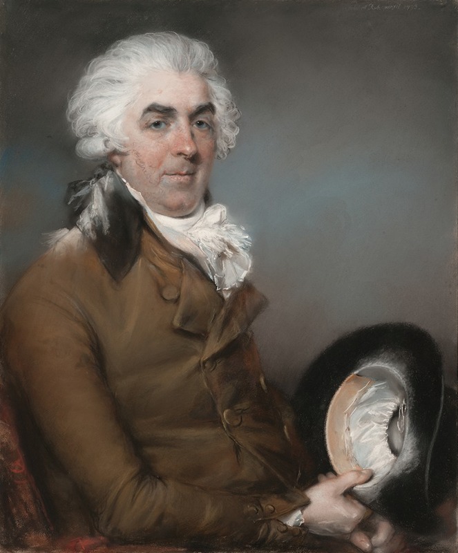 John Russell - Portrait of George de Ligne Gregory (1740 – 1822)