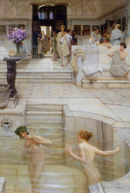 Lawrence Alma-Tadema - A Favourite Custom