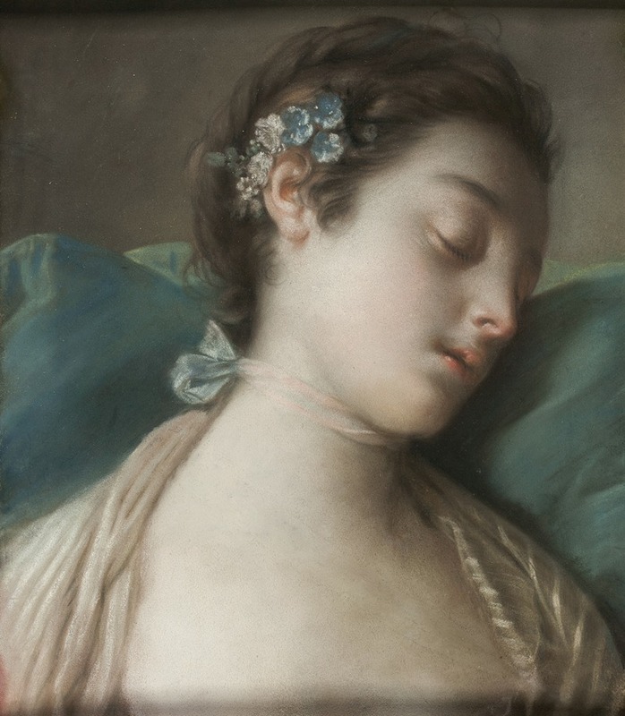 Pietro Rotari - Sleeping Girl