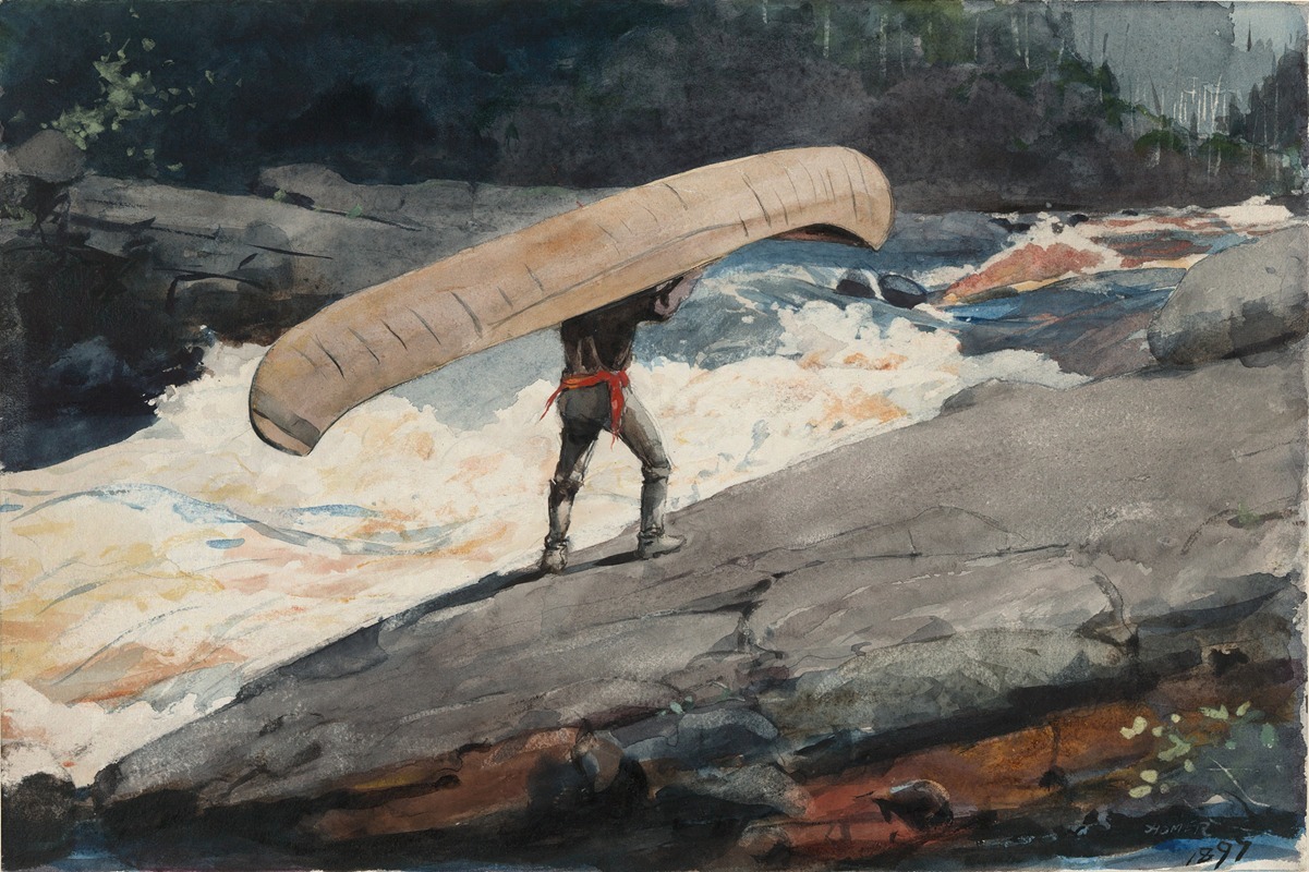 Winslow Homer - The Portage