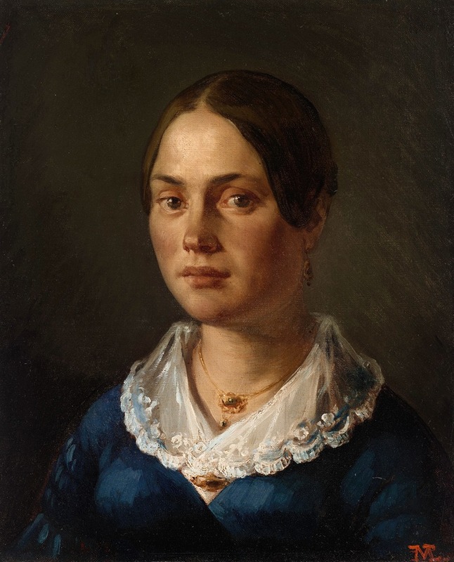 Jean-François Millet - Portrait of Madame Martin