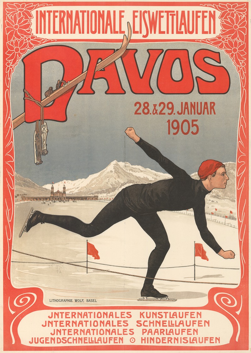 Walther Koch - Internationale Eiswettlaufen – Davos