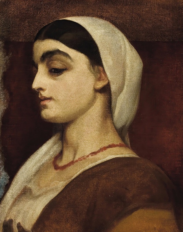 Frederic Leighton - Portrait of Stella