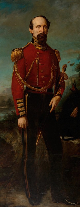 George Caleb Bingham - Portrait of Colonel Levi Pritchard