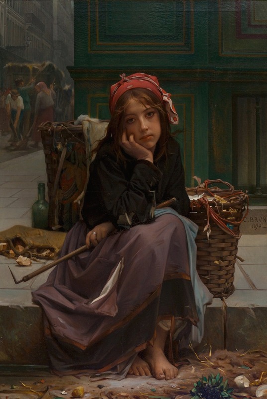 Guillaume-Charles Brun - The young rag seller