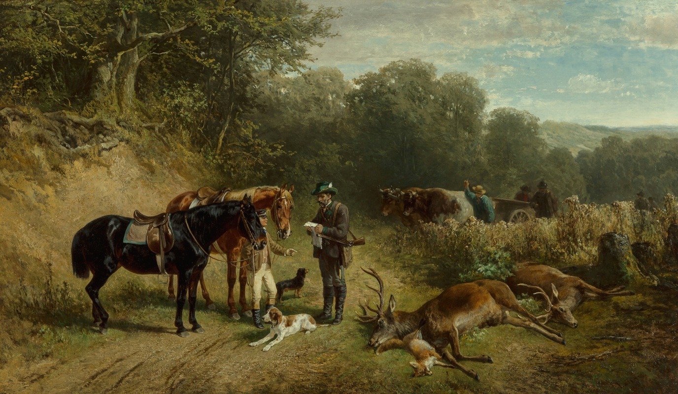Ludwig Voltz - After the hunt