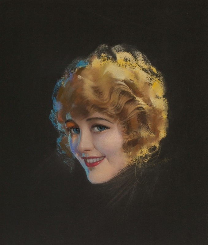 Portrait of Pearl White by Rolf Armstrong - Artvee