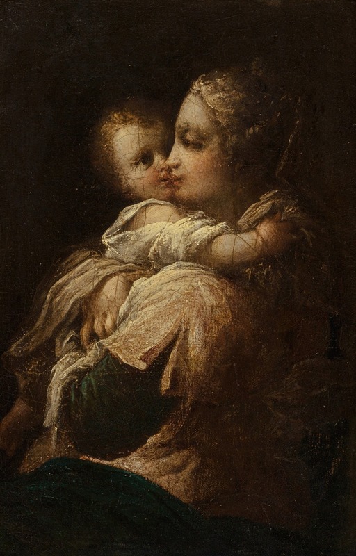 Circle Of Jean-Honoré Fragonard - Mother and Child