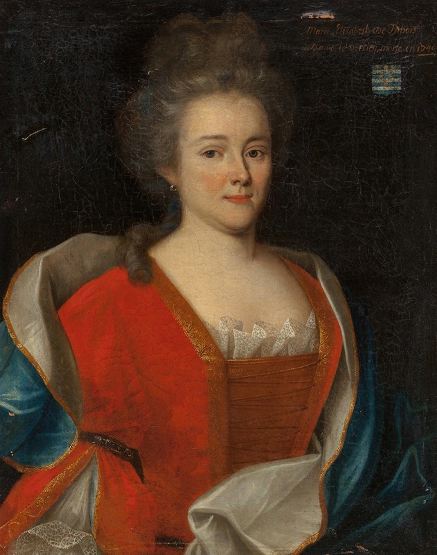 French School - Marie-Elisabeth de Fribois, Wife of Chevalier Francois Leverrier