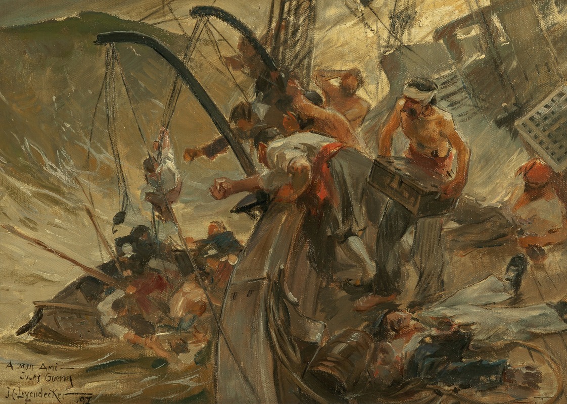 J.C. Leyendecker - Pirates Load