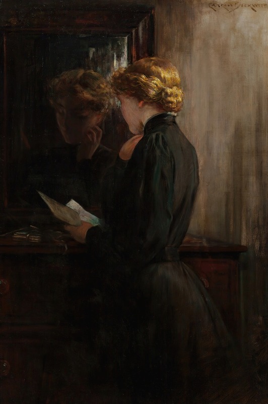 James Carroll Beckwith - Grandmother’s Love Letters
