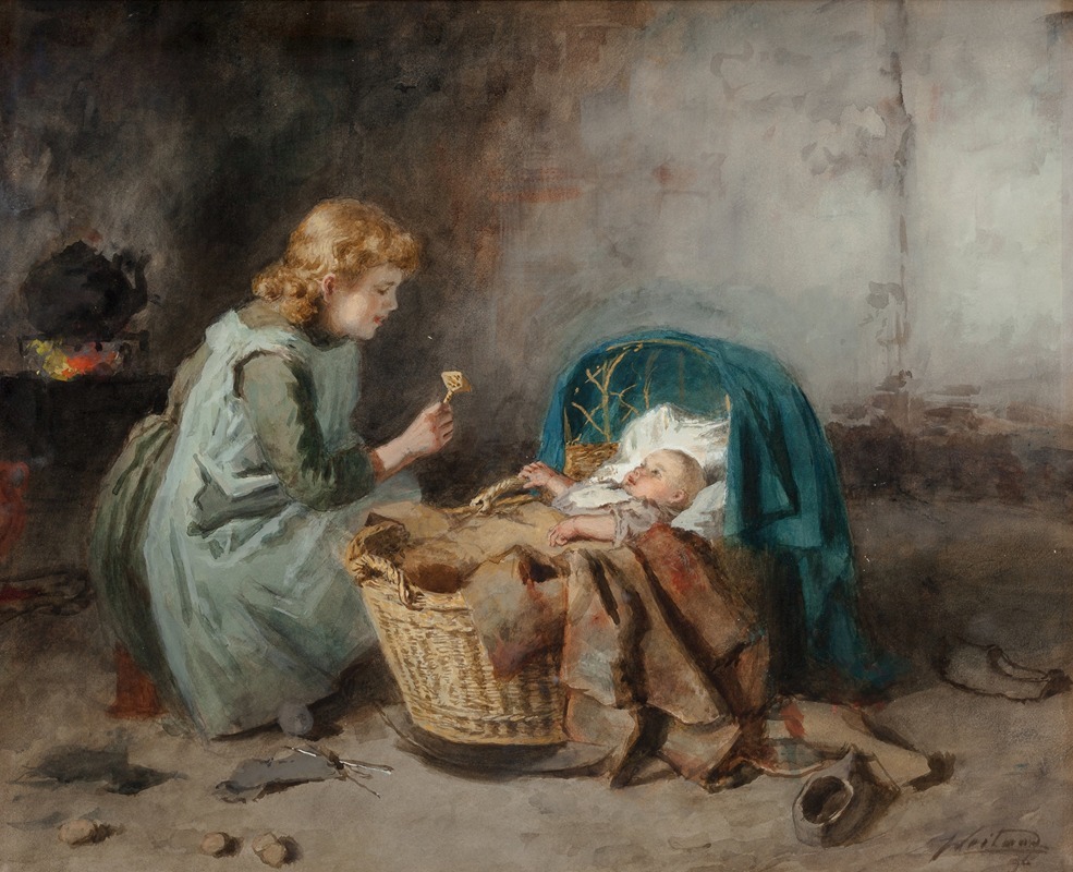 Johannes Weiland - Playing with the baby