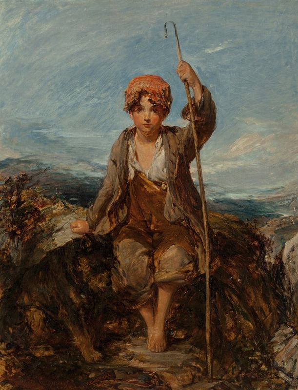 William Underhill - The young shepherd boy