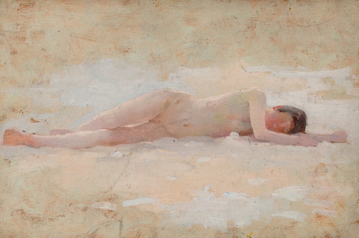 Edwin Bale - Nude Sleeping