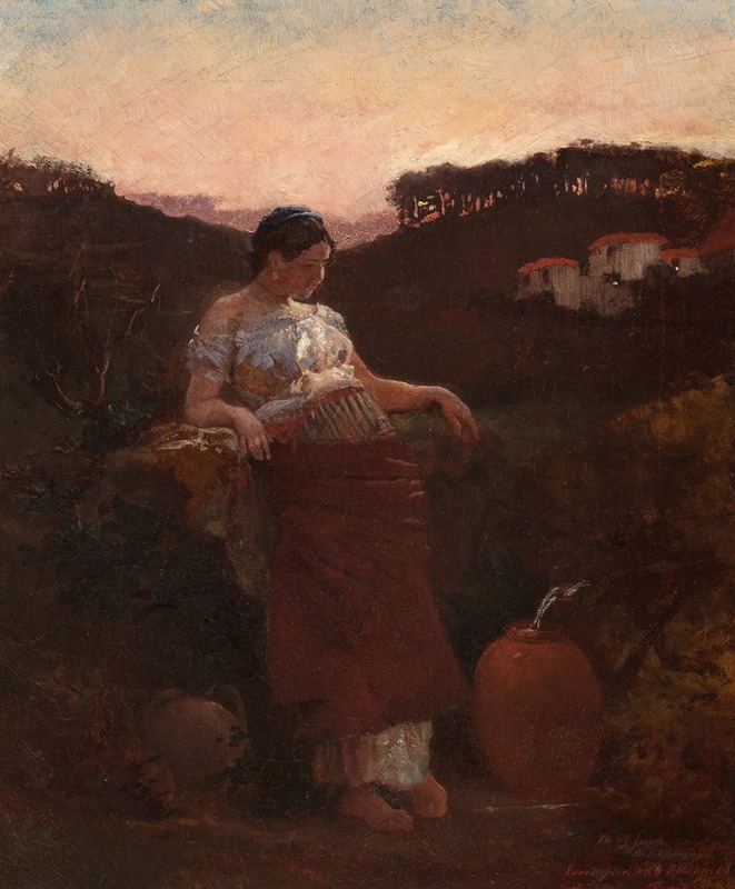 Edwin Howland Blashfield - At the Well