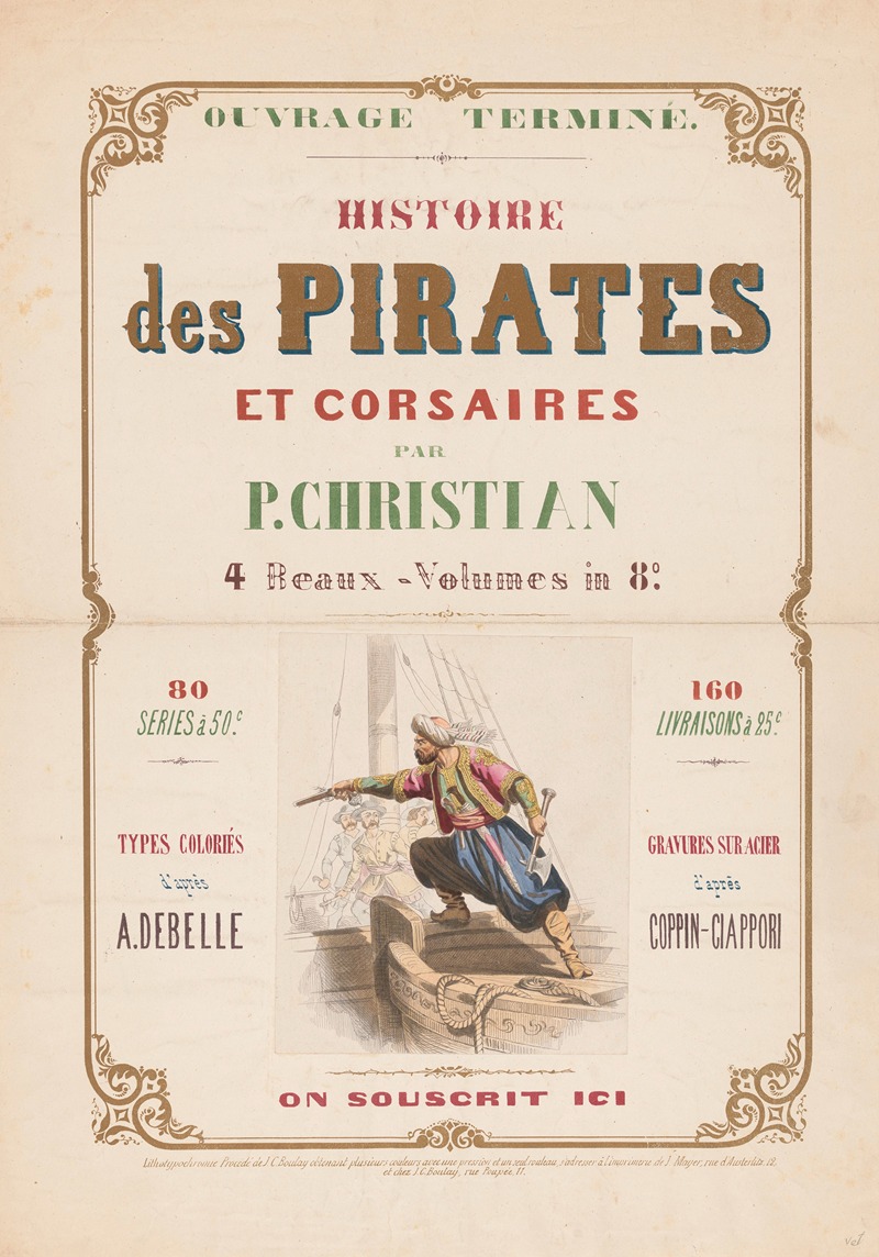 Anonymous - Histoire des Pirates et Corsaires