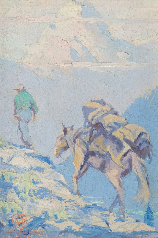 Eustace Paul Ziegler - On the Trail (Alaska)