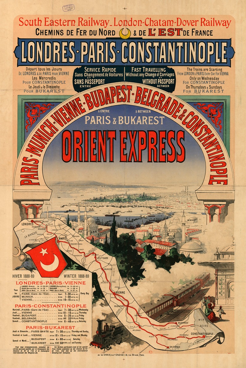 Anonymous - Londres-Paris-Constantinople…Orient-Express