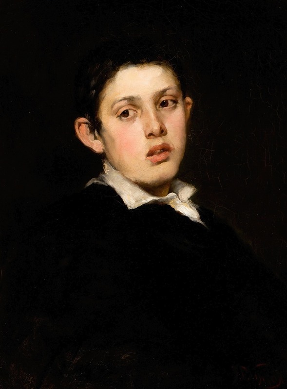 Frederick Porter Vinton - Portrait of a Boy