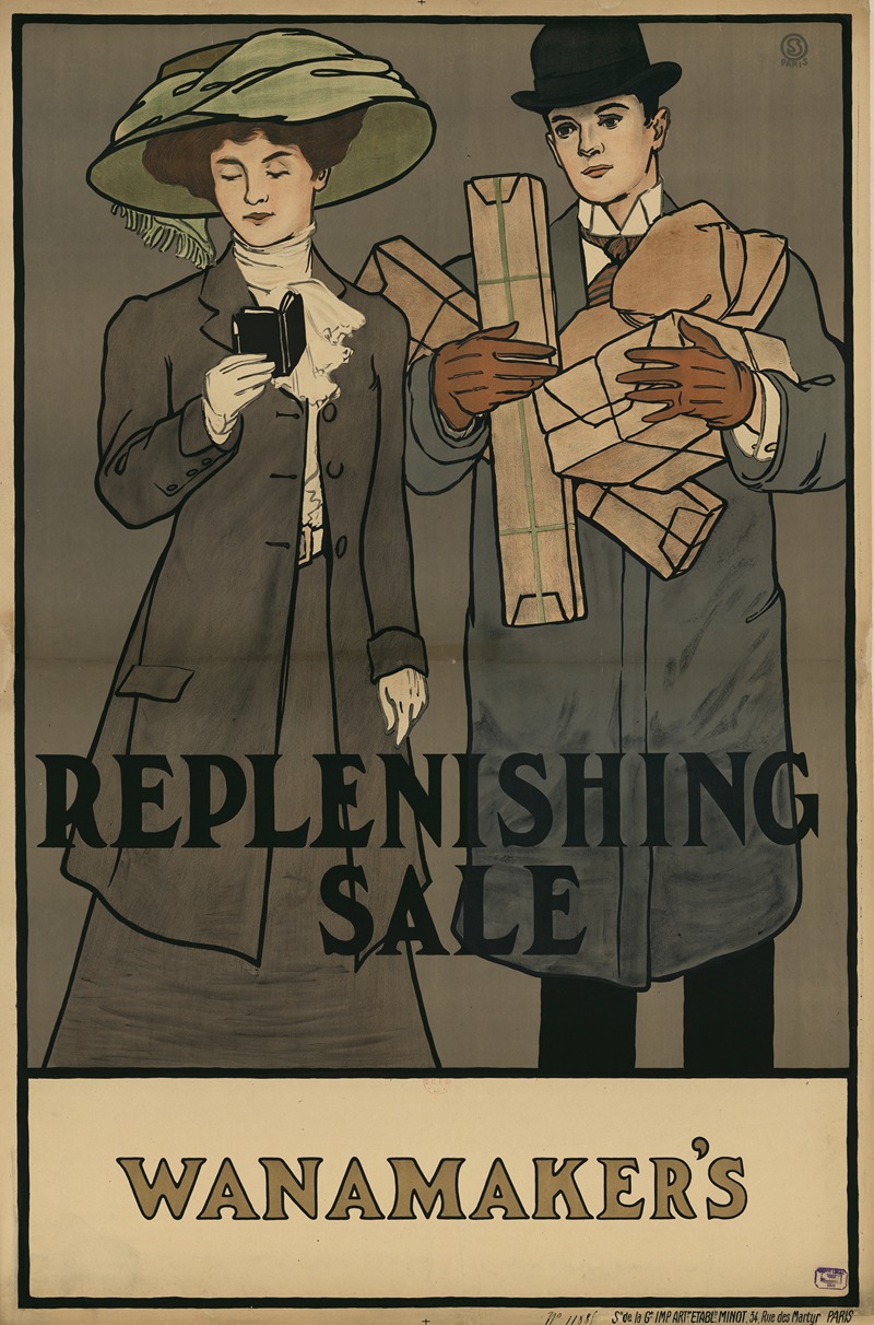 Anonymous - Replenishing sale Wanamaker’s