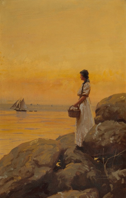 William Gilbert Gaul - Gazing Out to Sea