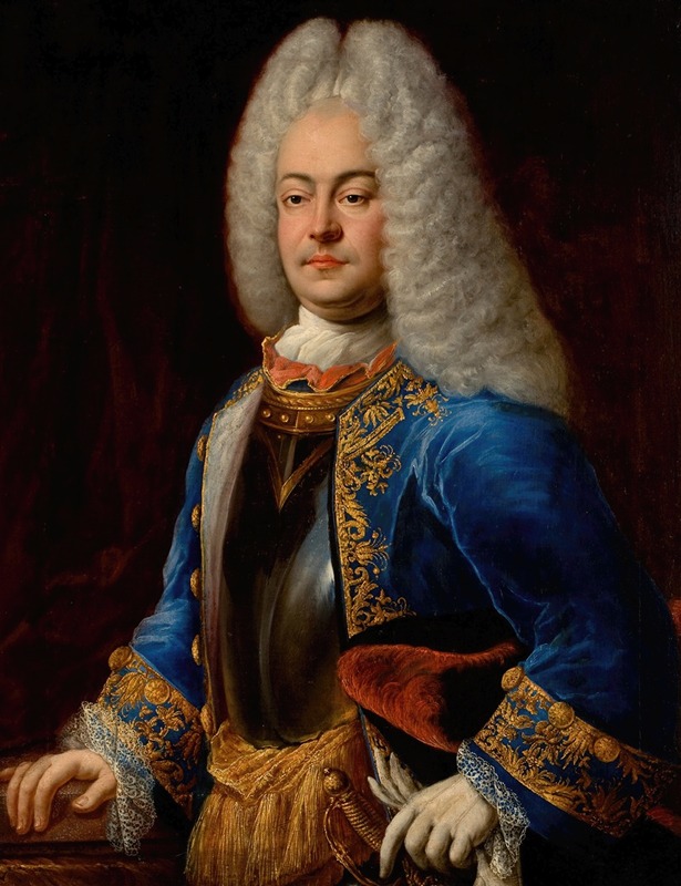 Johann Conrad Eichler - Portrait of a Prince Georg Albrecht of East Friesland
