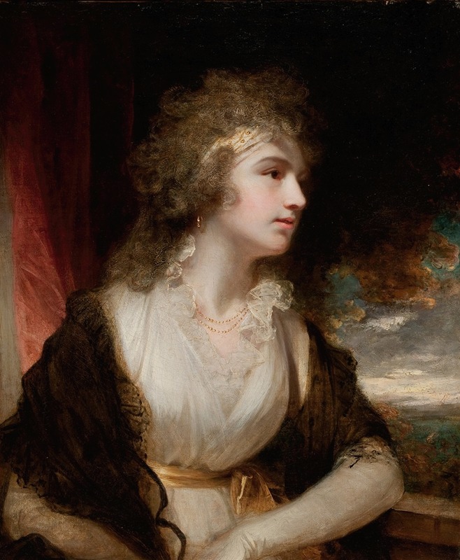 John Hoppner - Portrait of a Lady (possibly Mrs. Charles Greeley)