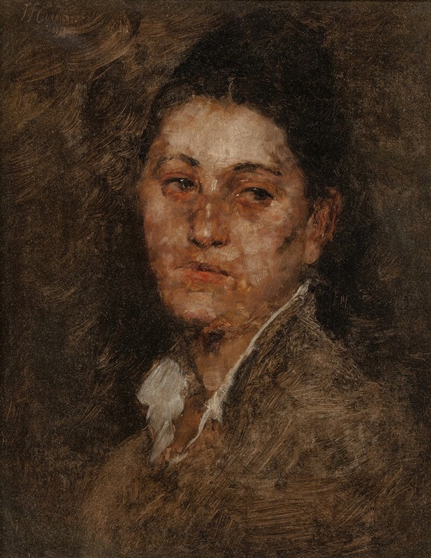 Joseph Frank Currier - Portrait of a Woman