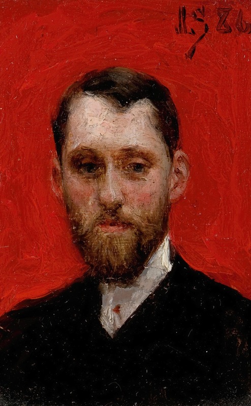Julius Leblanc Stewart - Portrait of the Painter Charles Theriat