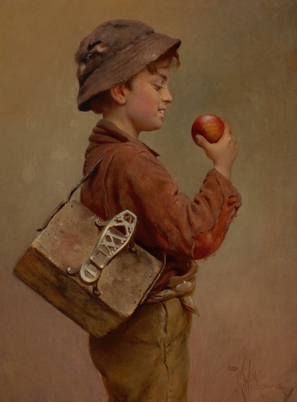 Karl Witkowski - Boy with an Apple