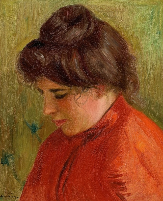 Pierre-Auguste Renoir - Gabrielle en Rouge