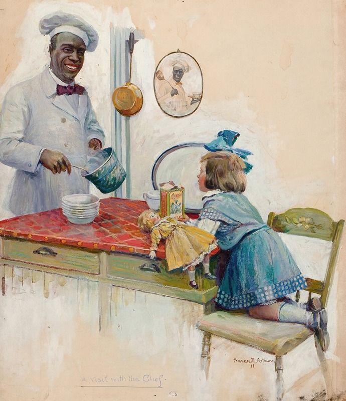 Susan E. Arthurs - A Visit With Chef, Cream of Wheat Advertisement