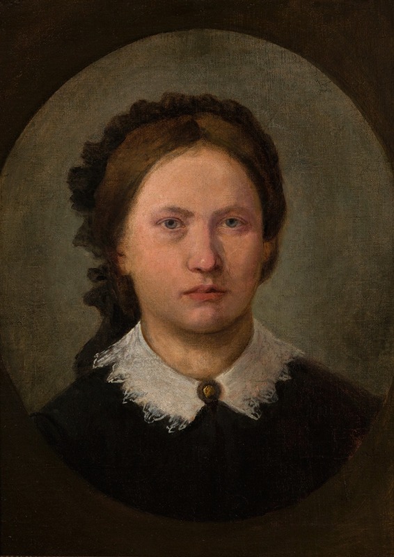 Aleksander Kotsis - Portrait of the Artist’s Sister, Karolina