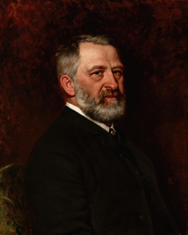 Alfred Izydor Romer - Portrait of Władysław Łuszczkiewicz