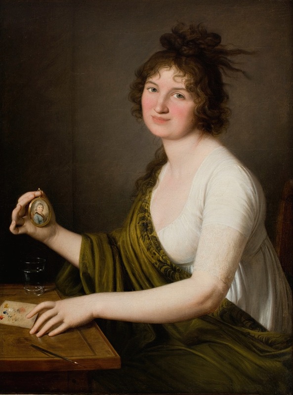 Domenico del Frate - Portrait of Waleria Tarnowska née Stroynowska (1782–1849), Wife of Jan Feliks Tarnowski from 1800